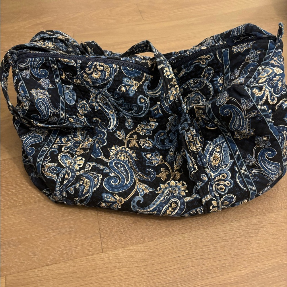 Vera Bradley Large Duffel Windsor Navy